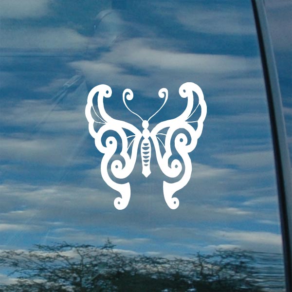 Butterfly Vinyl Decal Style 296 