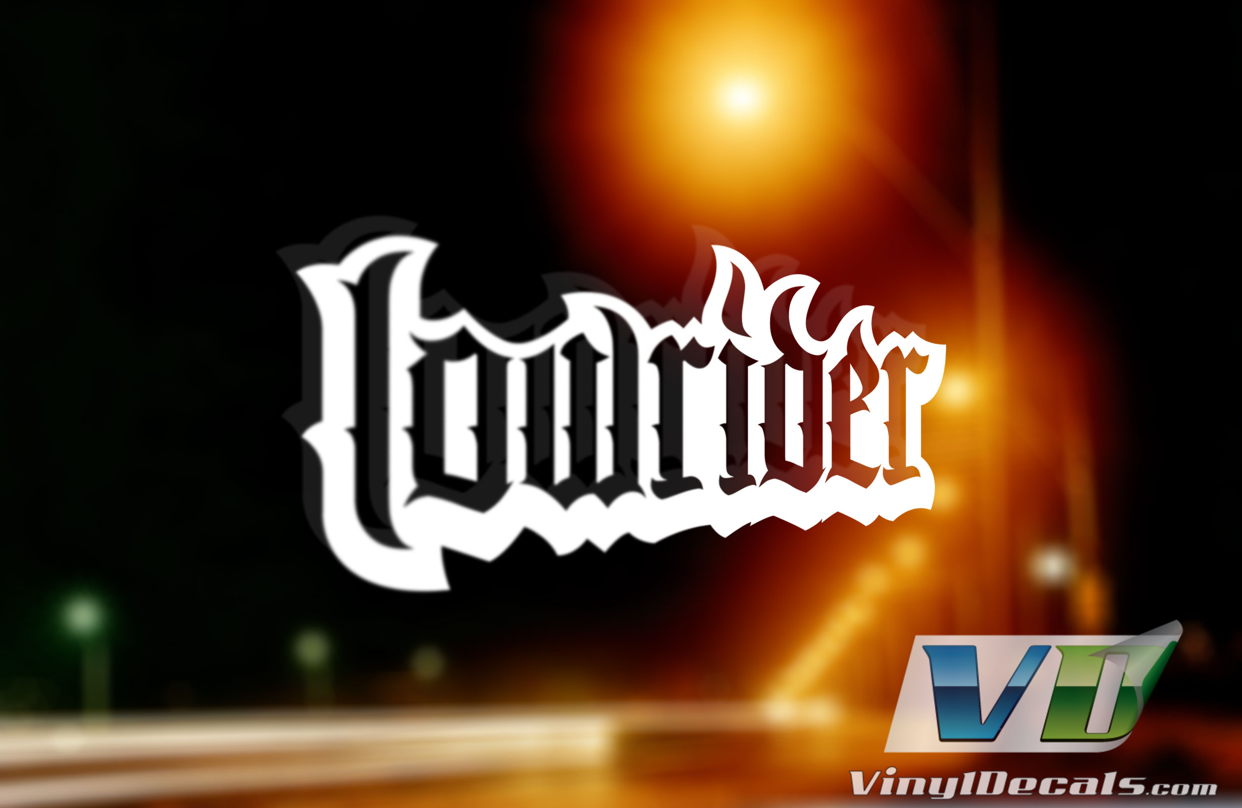 Lowrider Vinyl Decal