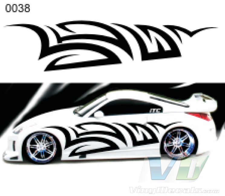 Tribal Style 38 Vinyl Vehicle Graphic Kit