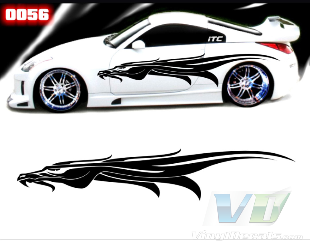 Dragon Style 56 Vinyl Vehicle Graphic Kit